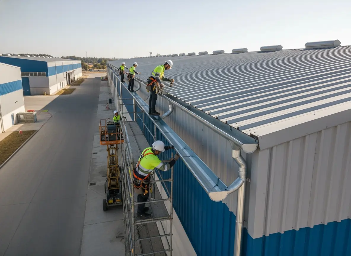 Instalación de canalones en Soria